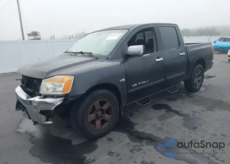 2005 Nissan Titan Se from USA, damaged, VIN 1N6AA07A95N511732